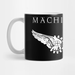 Winged Skull - Custom Back Print "Comac" Mug